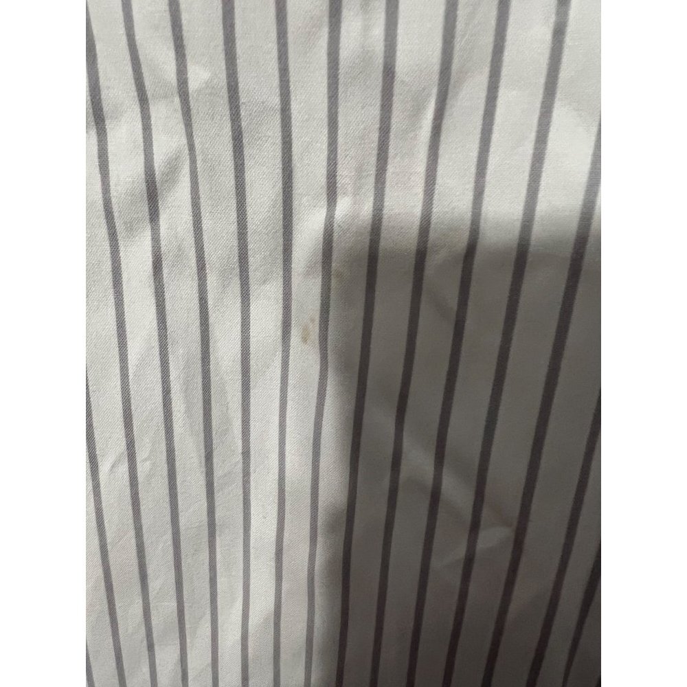 Lucky Brand Long Sleeve Striped Shirt 100% Cotton Size Large - Picture 2 of 5